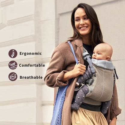 BabyBjorn  Baby Carrier in 3D Mesh | Ergonomic 3-in-1 Design Supporting Newborns and Toddlers (7-40 Pounds)