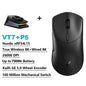 Mouse Gamer Sem Fio Rapoo VT7 MAX — 8K Polling Rate, 53g Ultraleve, 750h de Bateria