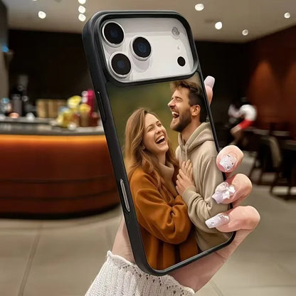 Custom DIY Phone Case For iPhone 17 16 15 14 13 12 11 Pro XS Max Plus Mini X XR Air 16e 17e Magsafe Shockproof PC Clear Cover