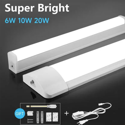 Luminária LED para Cozinha 6W 10W 20W — Luz Embaixo do Armário 110V/220V