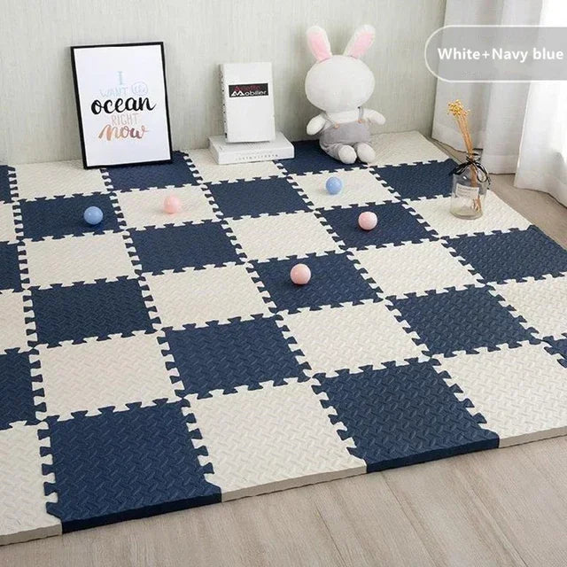 30cm Baby Foam Crawling Mat Children EVA Educational Toys Kids Soft Floor Game Mat Chain Fitness Brick Gym Game Carpet Kid Room