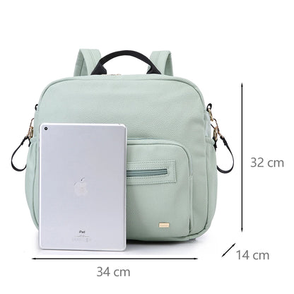 Soboba Diaper Bag for Newborn Baby Solid Multi-functional Waterproof Maternity Changing Bag for Baby Care Stroller Bag Fashion