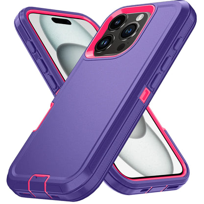 Armor Shockproof Defender Phone Case For iphone 11 12 13 14 15 Pro Max X XS XR XSMAX 7 8 Plus SE2 SE4 Hard PC+TPU Back Cover valor