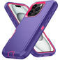 Armor Shockproof Defender Phone Case For iphone 11 12 13 14 15 Pro Max X XS XR XSMAX 7 8 Plus SE2 SE4 Hard PC+TPU Back Cover valor