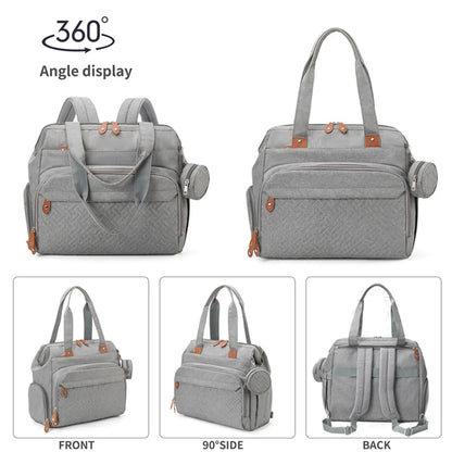 PANGDUBE Diaper Bags with 1pc Pacifier Bag Dad Mom Backpack for Travel Mommy Backpack for Baby Accessories Maternity Bag