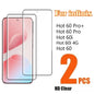 2-IN-1 9D Tempered Glass + 1Privacy Tempered Glass for Infinix Hot 60 Pro Plus Hot 60i 4G Hot 60 Pro Anti-Scratch Tempered Glass