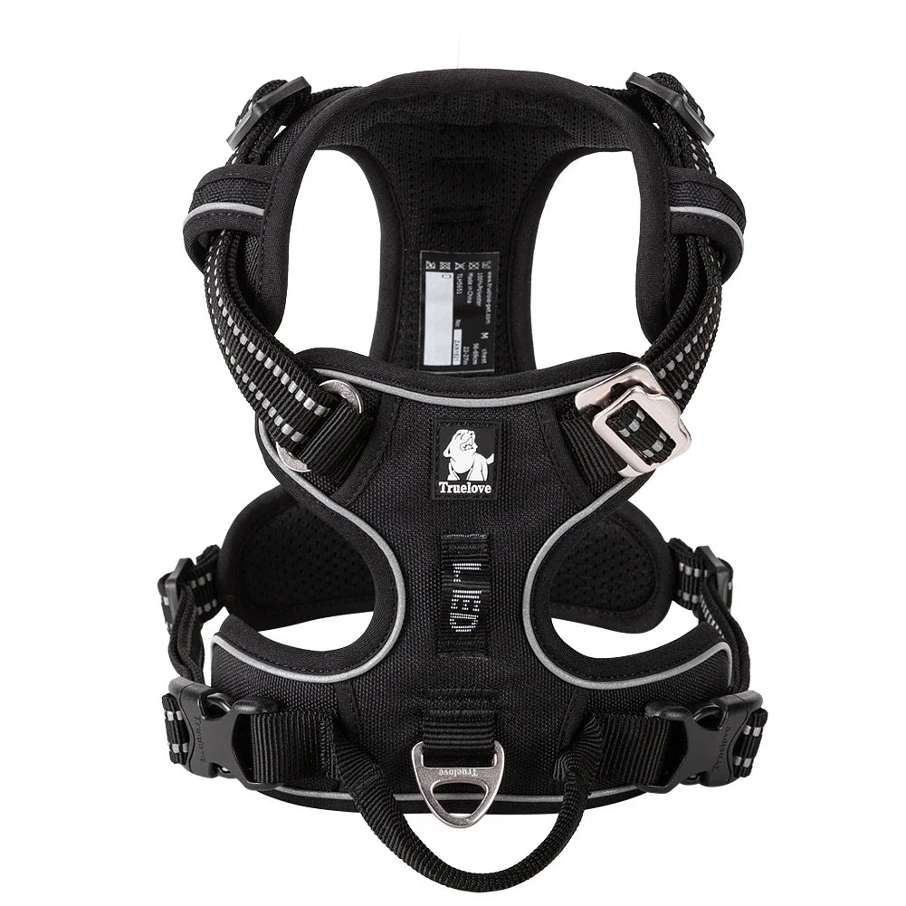 Peitoral Truelove Anti-Puxada TLH5654 — Nylon Refletivo, Ajustável, Confortável