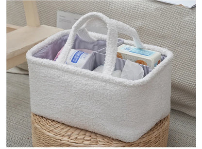 Baby Multifunctional Diaper Organizer Bag Folding Portable Stackers & Caddies High Capacity Storage for Baby Things mommy bags