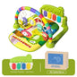 Baby Fitness Racket Piano Toy Newborn Baby Music Pedal Piano Fitness Equipment Soft Detachable Baby Climbing Mat Pedal Toy