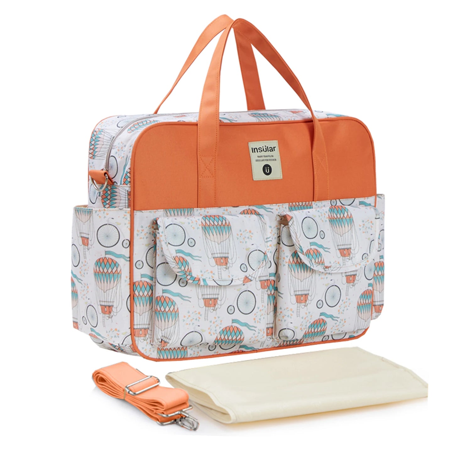 New Style Waterproof Diaper Bag Large Capacity Messenger Travel Bag Multifunctional Maternity Mother Baby Stroller Bags