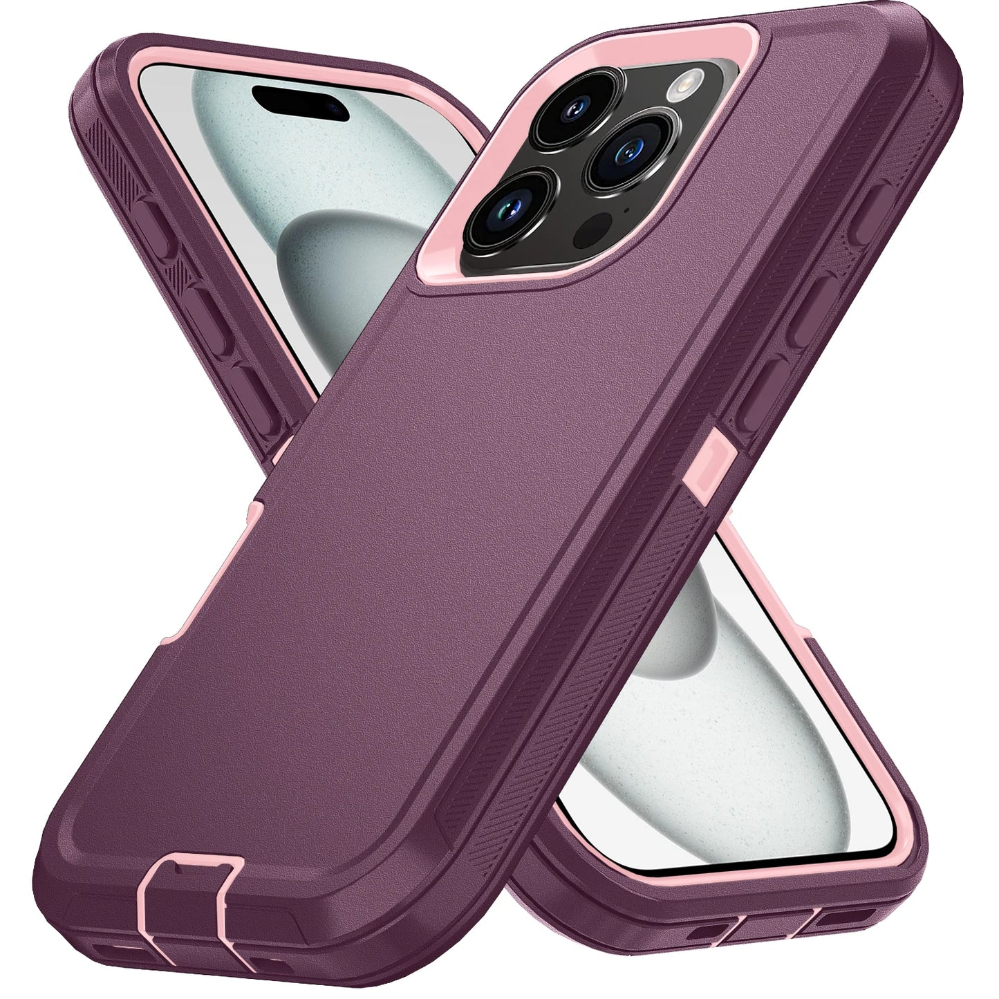 Armor Shockproof Defender Phone Case For iphone 11 12 13 14 15 Pro Max X XS XR XSMAX 7 8 Plus SE2 SE4 Hard PC+TPU Back Cover valor