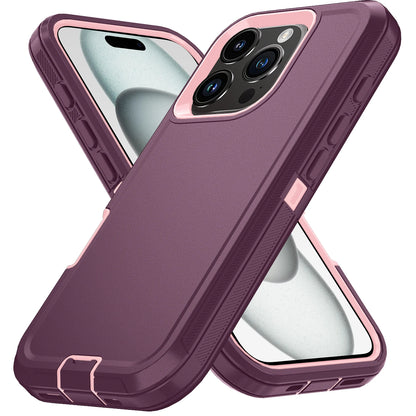 Armor Shockproof Defender Phone Case For iphone 11 12 13 14 15 Pro Max X XS XR XSMAX 7 8 Plus SE2 SE4 Hard PC+TPU Back Cover valor