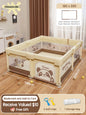 PANGDUBE Baby Playpen Playard Sturdy Safety Fence Large Activity Play Area for Toddler Indoor Play Yard with Breathable Mesh