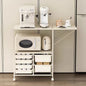 Kitchen Island Cart with 6 Drawers, Rolling Sideboard Cabinet, Dining Room Drawer Cart with Extended Desktop  Kitchen Furniture