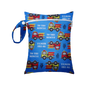 Mini Size 25x20cm Diaper Bag Waterproof Reusable Mummy Bag Printed Pocket Nappy Bags PUL Travel Wet Dry Bags Purple Color