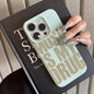 For iPhone 17 Pro Max 16 15 14 13 12 11 XS X XR 7 8 16 Plus 17 Air Phone Case MUSIC IS MY DRUG Pattern Lychee Texture Soft Cover
