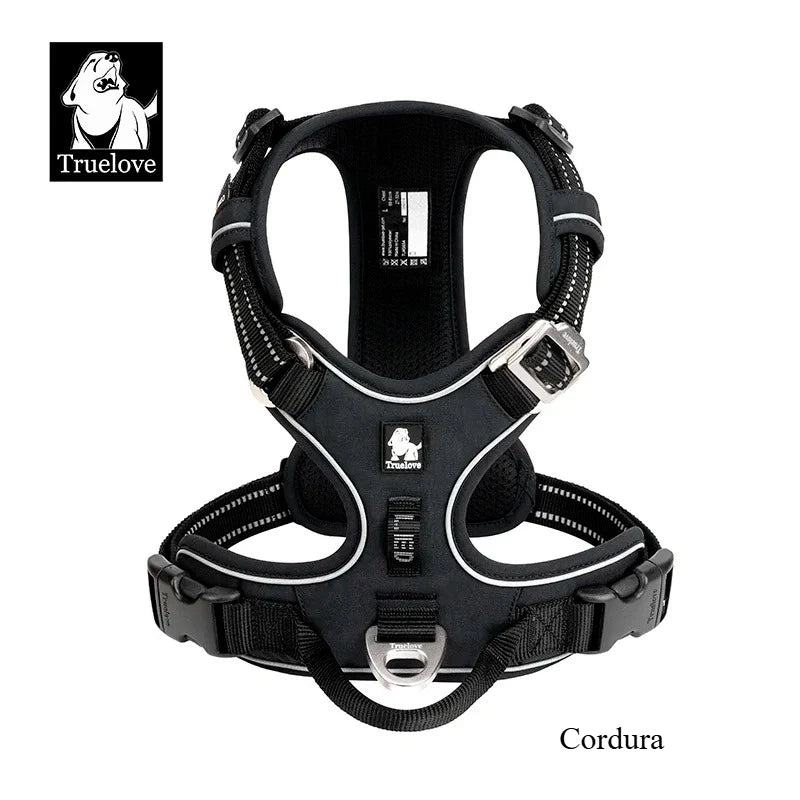 Peitoral Truelove Anti-Puxada TLH5654 — Nylon Refletivo, Ajustável, Confortável