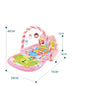 Baby Toys Pedal Piano Toy Music Fitness Rack Newborn Fitness Equipment Game Mat Prone Time Activity Gymnastics Mat 0-1 Years Old