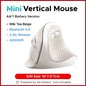 Mouse Vertical Sem Fio UGREEN — Bluetooth 5.0 + 2.4G, Recarregável, 4000DPI, Ergonômico