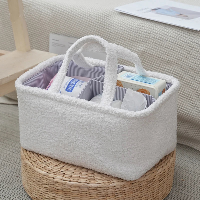 Baby Multifunctional Diaper Organizer Bag Folding Portable Stackers & Caddies High Capacity Storage for Baby Things mommy bags