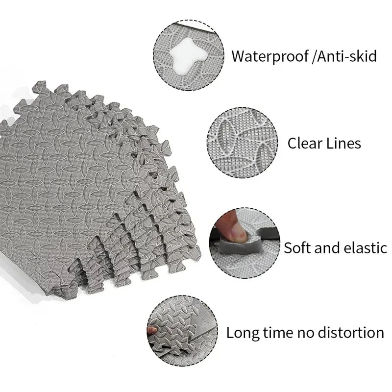 30cm Baby Foam Crawling Mat Children EVA Educational Toys Kids Soft Floor Game Mat Chain Fitness Brick Gym Game Carpet Kid Room