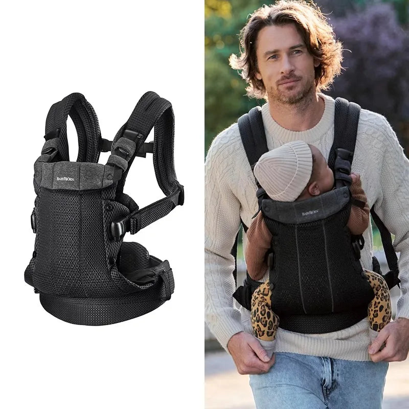 BabyBjorn  Baby Carrier in 3D Mesh | Ergonomic 3-in-1 Design Supporting Newborns and Toddlers (7-40 Pounds)