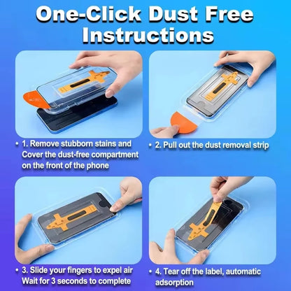 Oleophobic Coating Dust Free Easy Installation Screen Protector For iPhone 18 Pro Max 16 15 14 13 12 11 17 Pro Max 17 Air XR XS