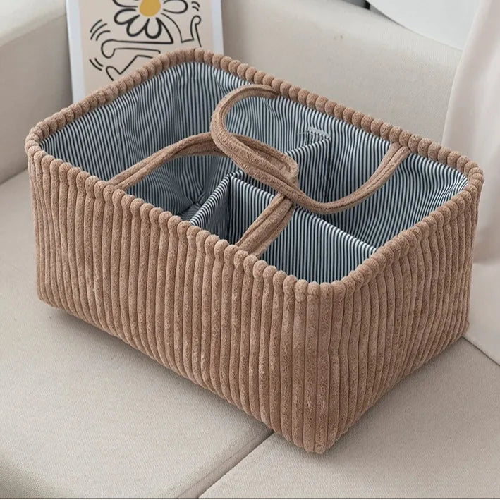 Baby Multifunctional Diaper Organizer Bag Folding Portable Stackers & Caddies High Capacity Storage for Baby Things mommy bags