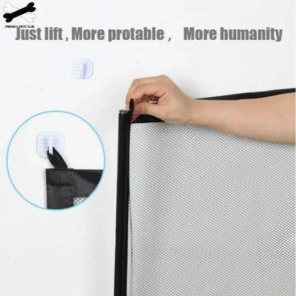 Tela de Proteção Removível para Pets — Barreira para Portas, Escadas e Ambientes