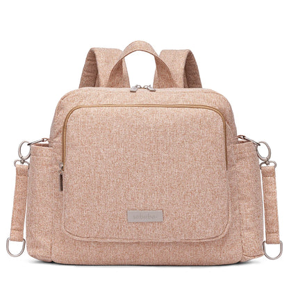 Soboba Women's Diaper Backpack Large Capacity with Stroller-Hanging Straps Portable Light Nappy Changing Bag for Babies