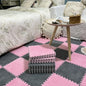 Puzzles Carpet Soft Plush Mat Baby Play Mat Baby Toys in Children's Room Keep Warm Anti-slip Home Decor Rugs 30*30*1CM