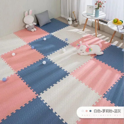12PCS EVA Foam Puzzle Mats Children Room Activities Mats For Baby Interlock Floor Carpet 30*30CM Baby Floor Ma Baby Play Matt