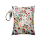 Mini Size 25x20cm Diaper Bag Waterproof Reusable Mummy Bag Printed Pocket Nappy Bags PUL Travel Wet Dry Bags Purple Color