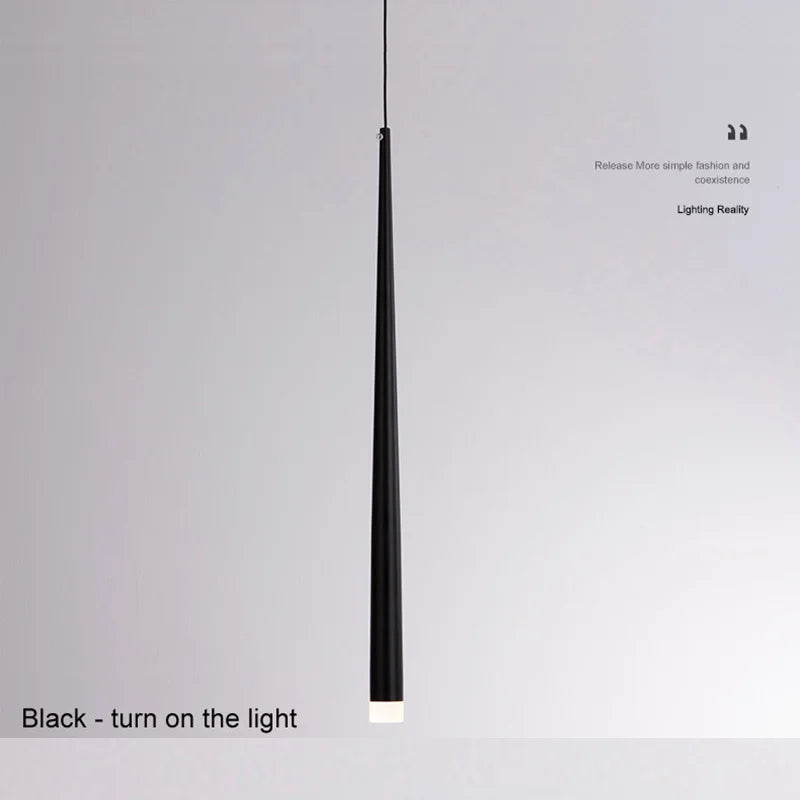 Lustre LED Nórdico Moderno 7W para Quarto e Cozinha — Iluminação Decorativa AC100-220V