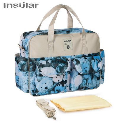 New Style Waterproof Diaper Bag Large Capacity Messenger Travel Bag Multifunctional Maternity Mother Baby Stroller Bags