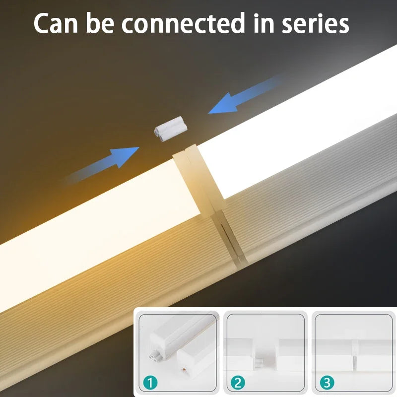 Luminária LED para Cozinha 6W 10W 20W — Luz Embaixo do Armário 110V/220V