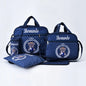 Mommy Bag Five Piece Bag Fashion Print Bears Multifunctional Large Capacity One Shoulder Crossbody Maternal Baby Bag Diaper Bag