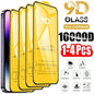 9D Screen Protectors Tempered Glass for iPhone 18 17 16 Pro Max 16e 15 14 13 12 11 Protective Glass for iPhone X XR XS 7 8 Plus