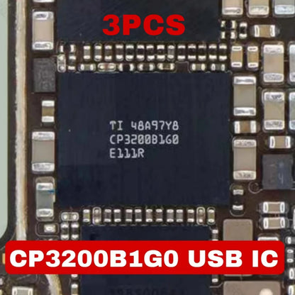 1-3PCS CP3200B1G0 U9500 USB Charging IC Chip For iPhone 16 iPhone 16 Plus iPhone 16 Pro iPhone 16 Pro Max Chipset