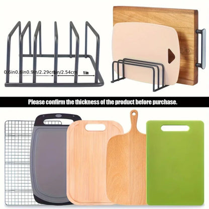 Kitchen Cutting Board Storage Rack Cabinet Organizer Holder Baking Tools Kitchen Accessories