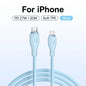 Cabo USB-C Baseus 20W — Carga Rápida para iPhone, iPad e MacBook | 1,2m ou 2m