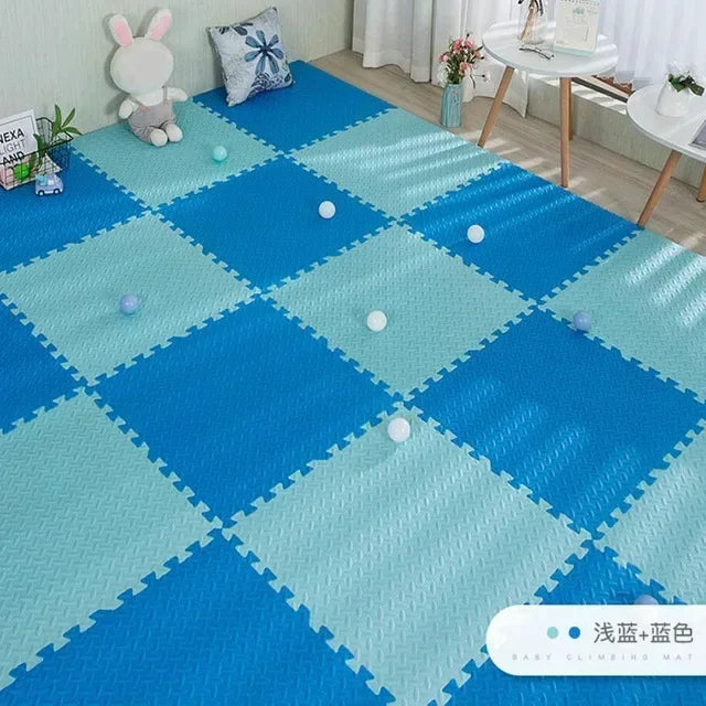 12PCS EVA Foam Puzzle Mats Children Room Activities Mats For Baby Interlock Floor Carpet 30*30CM Baby Floor Ma Baby Play Matt