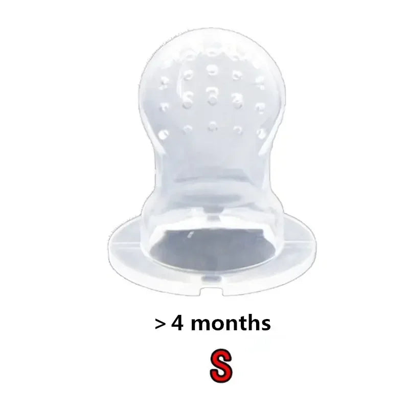 Silicone Baby Pacifier Infant Nipple Soother Toddler Kids Pacifier Feeder Fresh Fruit Food Newborn Girl Boy Feeding Nipple