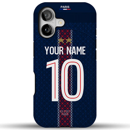 25 France Paris PSG LE PARISIEN Cover Case for iPhone 17 Air 16e 16 15 14 Pro Max 13 12 11 Mini X XS XR 7 8 6S Plus SE
