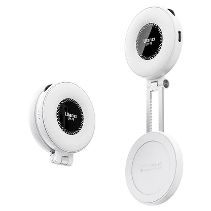 Luz de Vídeo Ulanzi LM19 MagSafe Bi-Color — Selfie Light para iPhone 14 ao 16 Pro Max