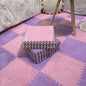 Puzzles Carpet Soft Plush Mat Baby Play Mat Baby Toys in Children's Room Keep Warm Anti-slip Home Decor Rugs 30*30*1CM