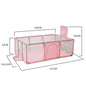 Baby Playground Playpen Corralito for Baby Toddlers with Thicken Steel Pipes Kids Play Park Activity Fence Ball Box Game Playpen