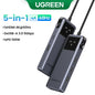 Hub USB-C UGREEN Uno 6 em 1 — 4K60Hz, PD 100W, USB 3.2 10Gbps, para MacBook e Notebook