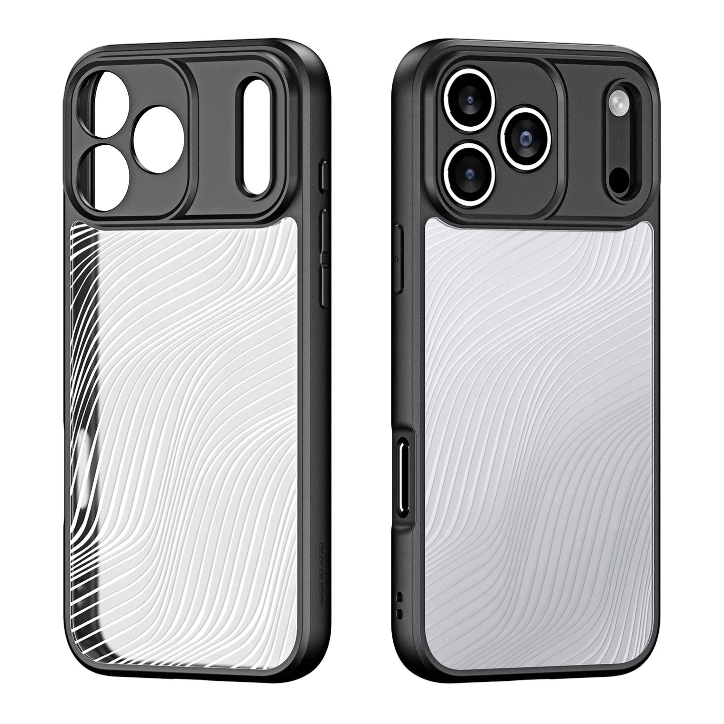 DUX DUCIS  Anti-Drop Phone Case For iPhone 17 Pro Max 17 Pro 17 Plus iPhone Air iphone 17e 16e Back Cover with Flowing Lines