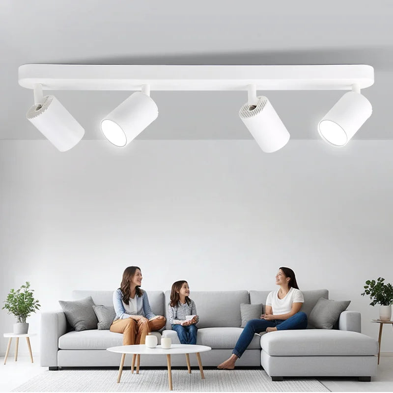 Spot de Teto LED com Lâmpada Substituível — Pendente Decorativo para Quarto e Cozinha
